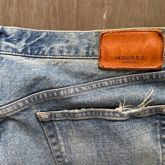 Moussy Isabel Tappered Skinny Blue Jean - Picture 9 of 13